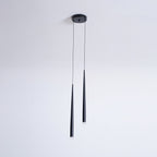 Lampadario a cono sottile