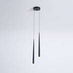 Lampadario a cono sottile