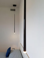 Lampadario a cono sottile