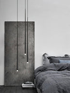 Lampadario a cono sottile