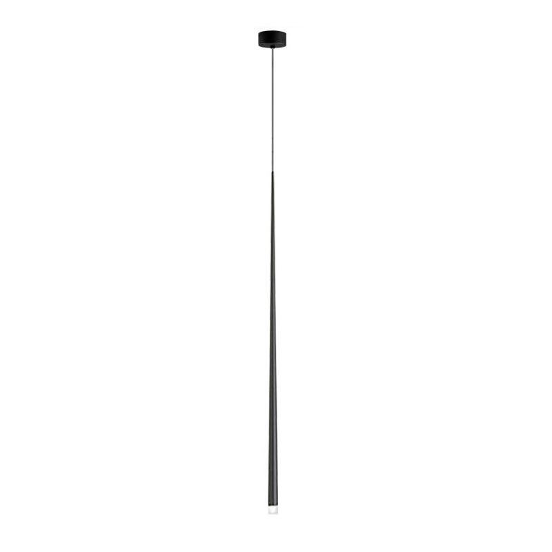 Lampadario a cono sottile