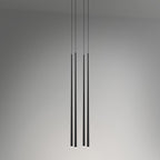 Lampadario a cono sottile
