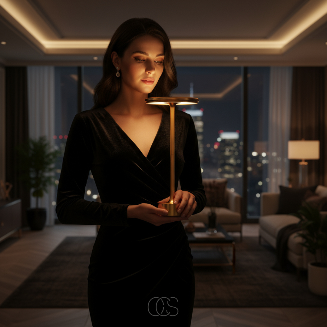 OCS - Lampada da Tavolo Wireless di Lusso - Illuminazione a LED