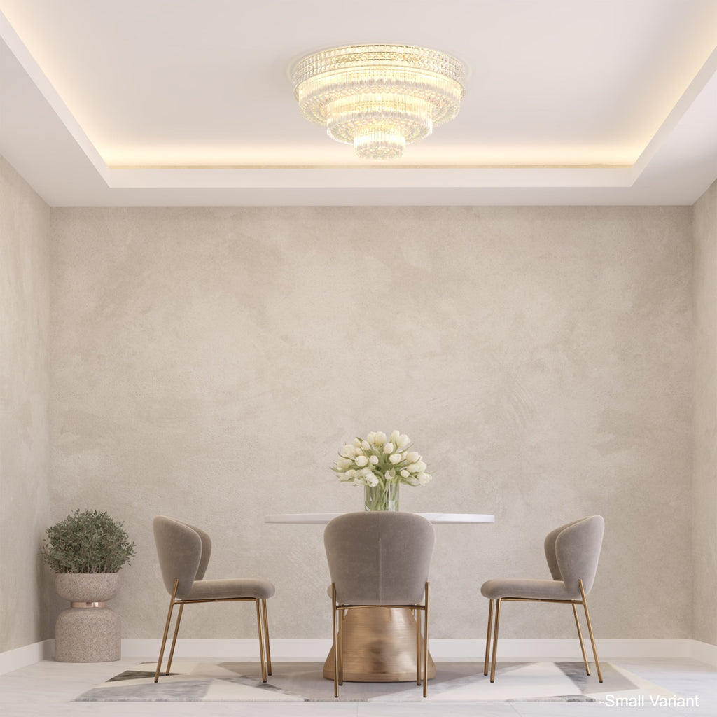 Lampadario a Cristallo Multi Livello