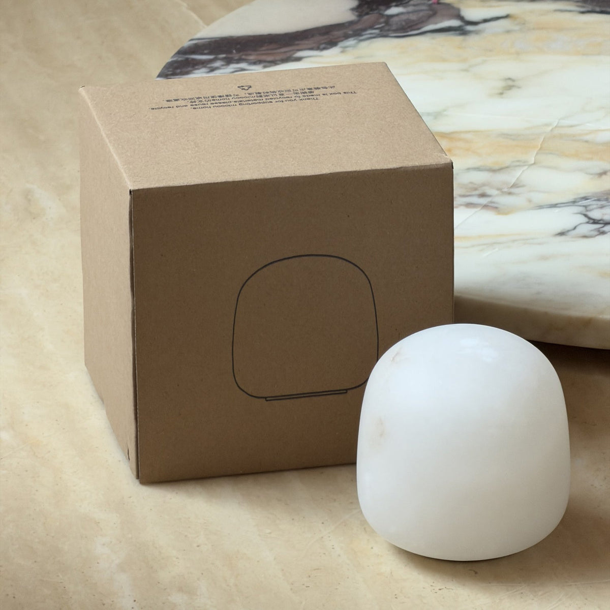 Lampada Portatile Petite in Alabastro (Batteria Integrata)