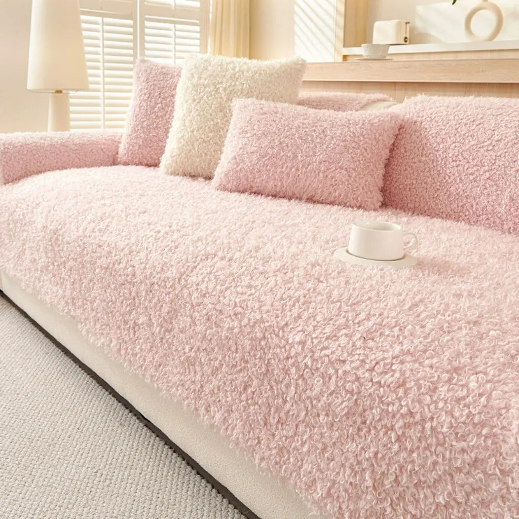 Coperture per Divano Invernali Spesse in Pile Polare Lillian