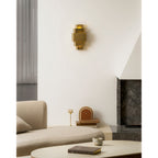 Lampada da Parete in Ottone Sofia