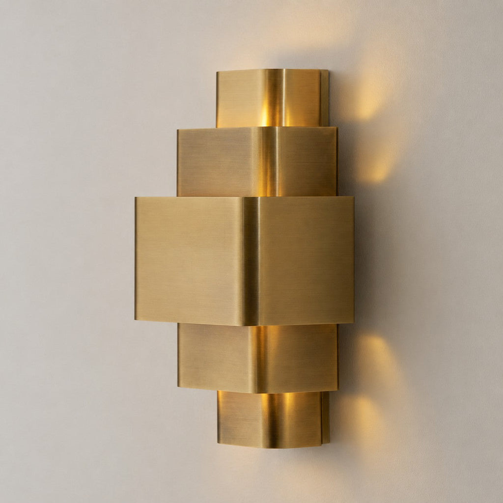 Lampada da Parete in Ottone Sofia