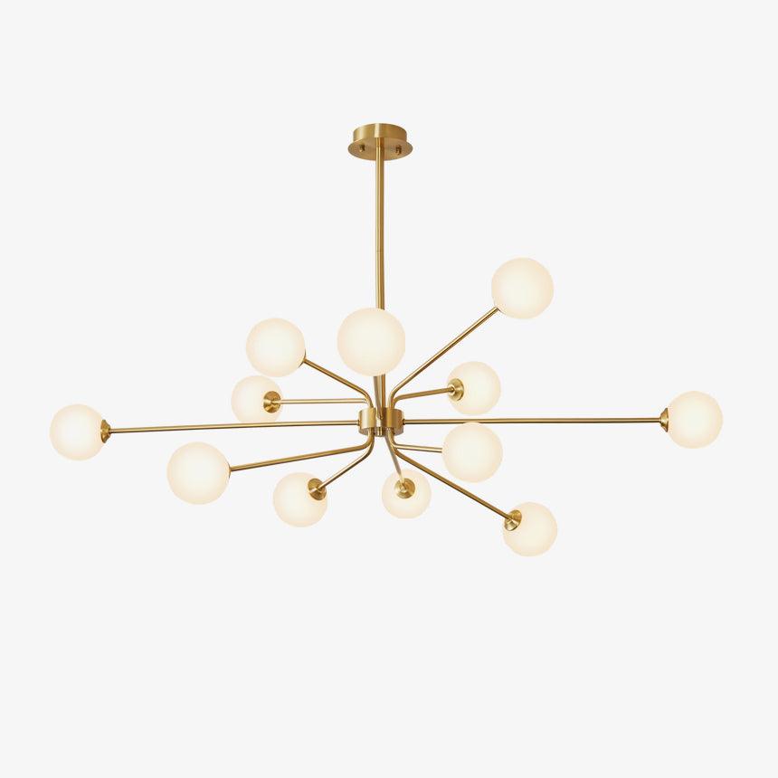 Lampadario a braccio Solaire