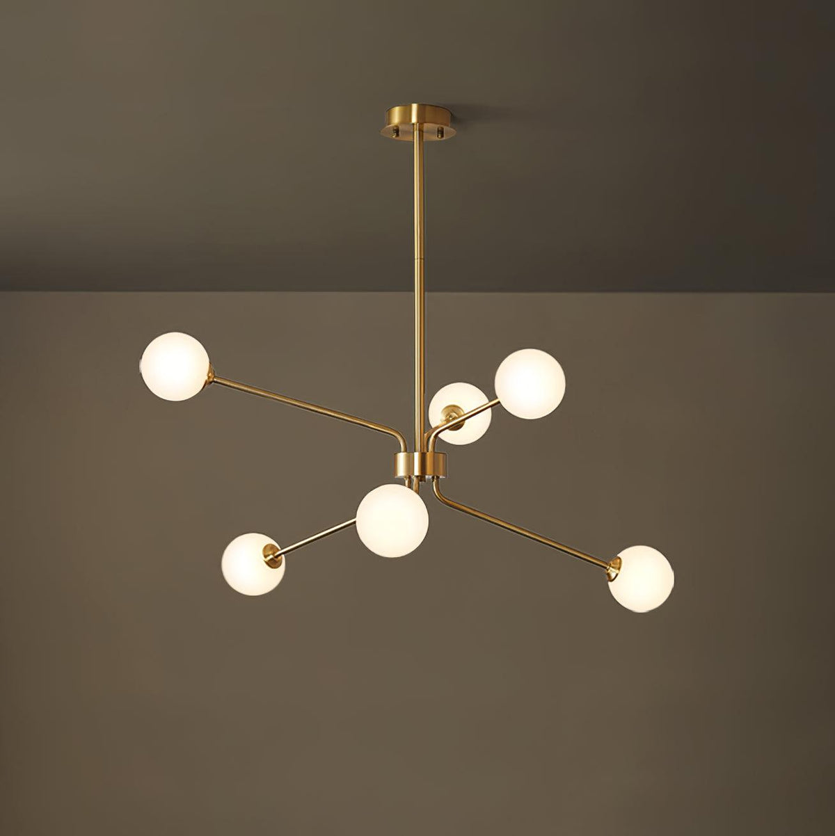 Lampadario a braccio Solaire