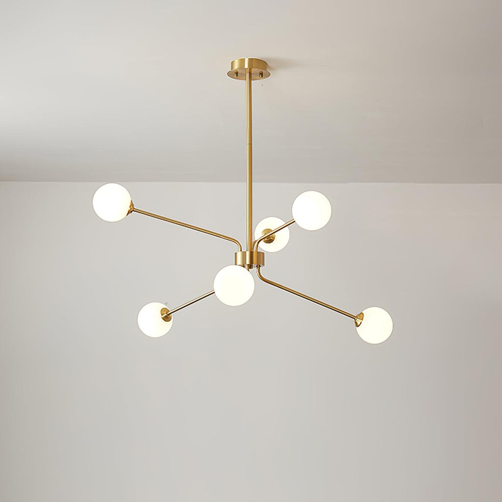 Lampadario a braccio Solaire