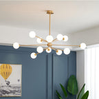 Lampadario a braccio Solaire