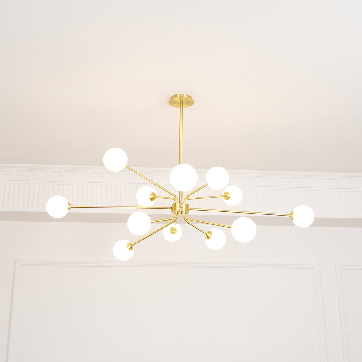 Lampadario a braccio Solaire