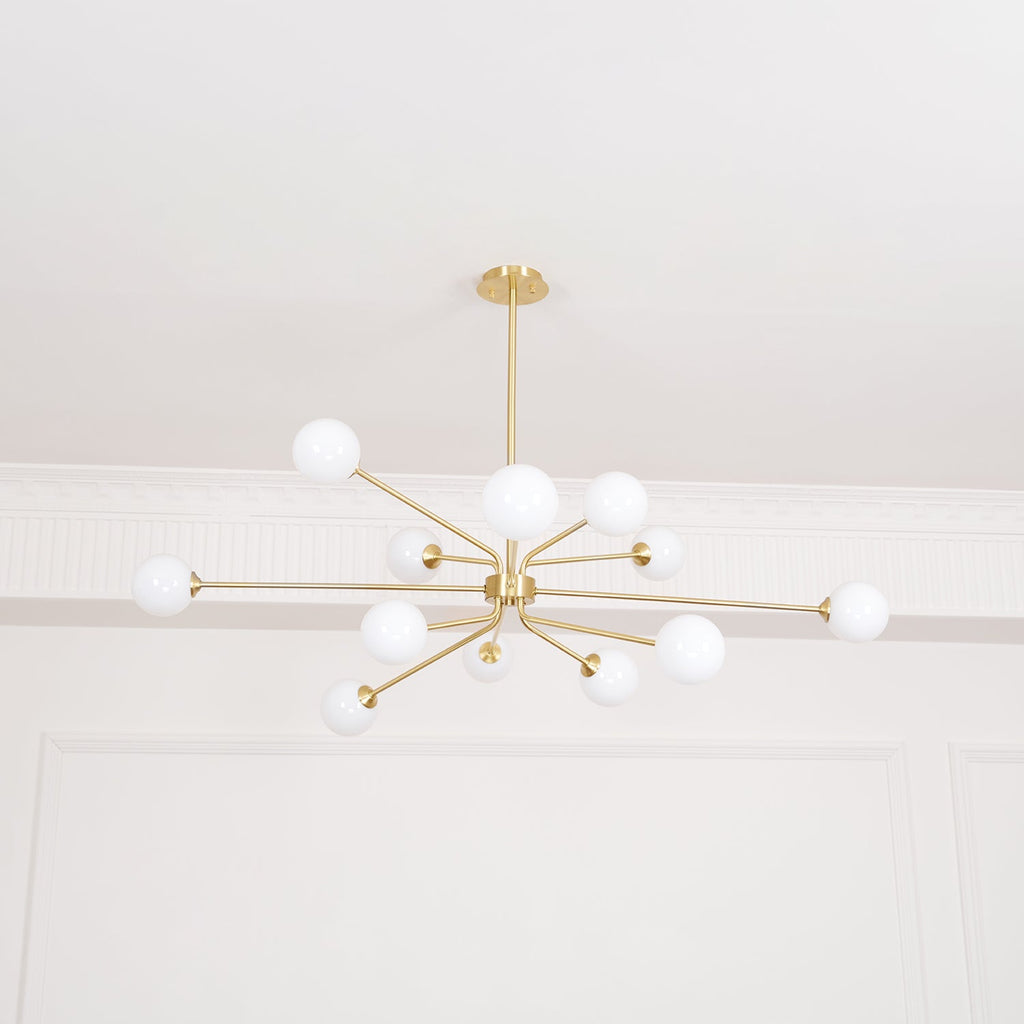 Lampadario a braccio Solaire