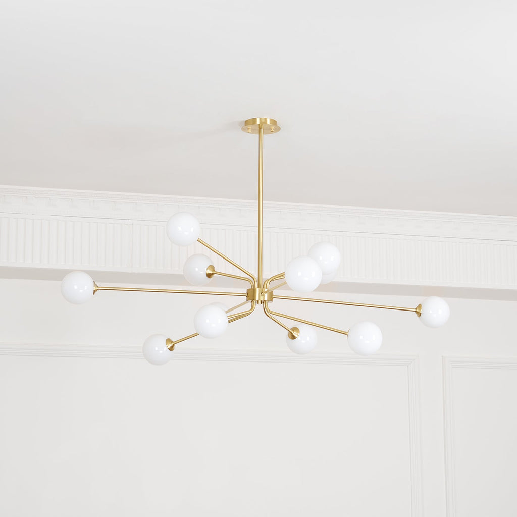 Lampadario a braccio Solaire