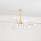 Lampadario a braccio Solaire