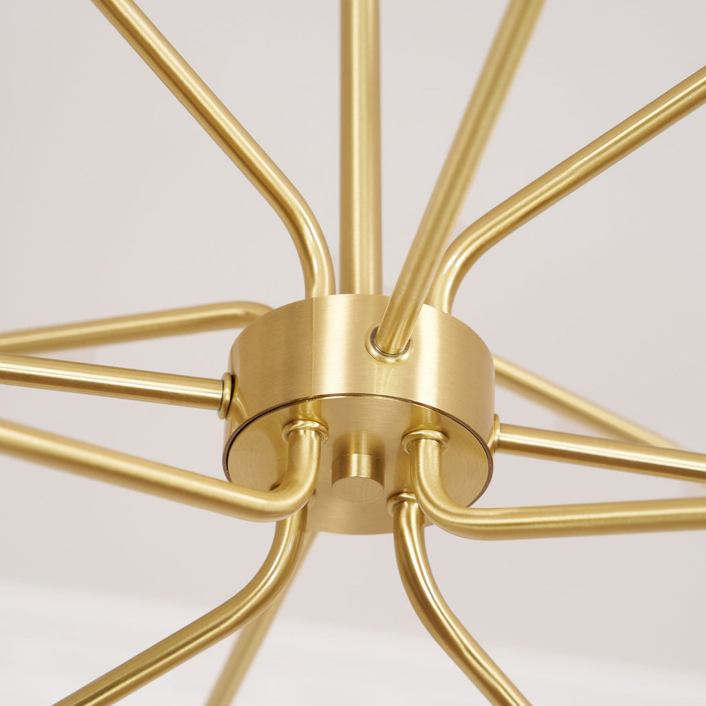 Lampadario a braccio Solaire