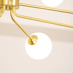 Lampadario a braccio Solaire