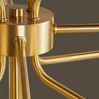 Lampadario a braccio Solaire