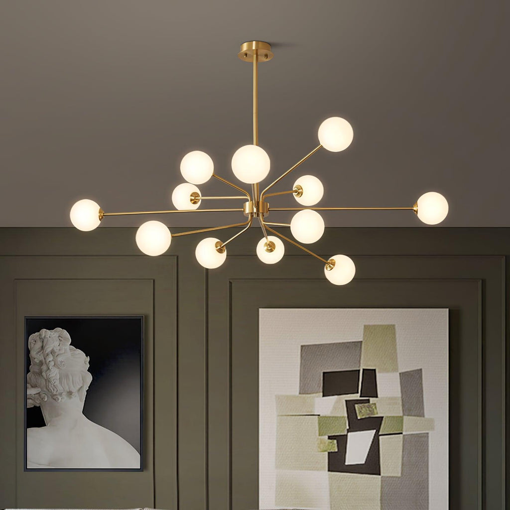 Lampadario a braccio Solaire