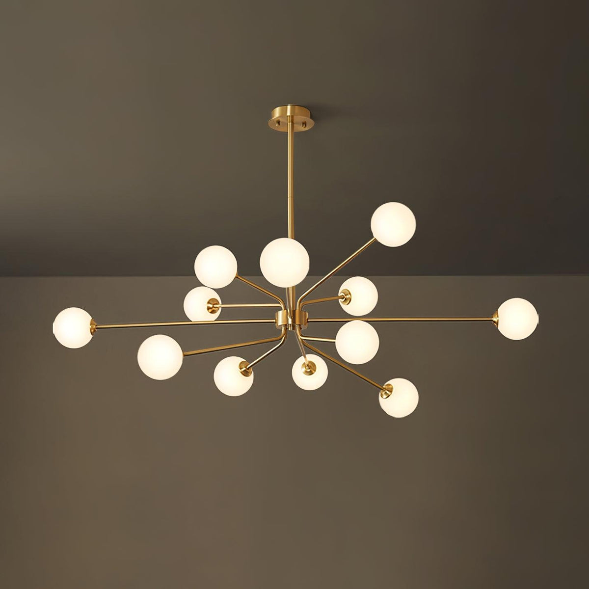 Lampadario a braccio Solaire