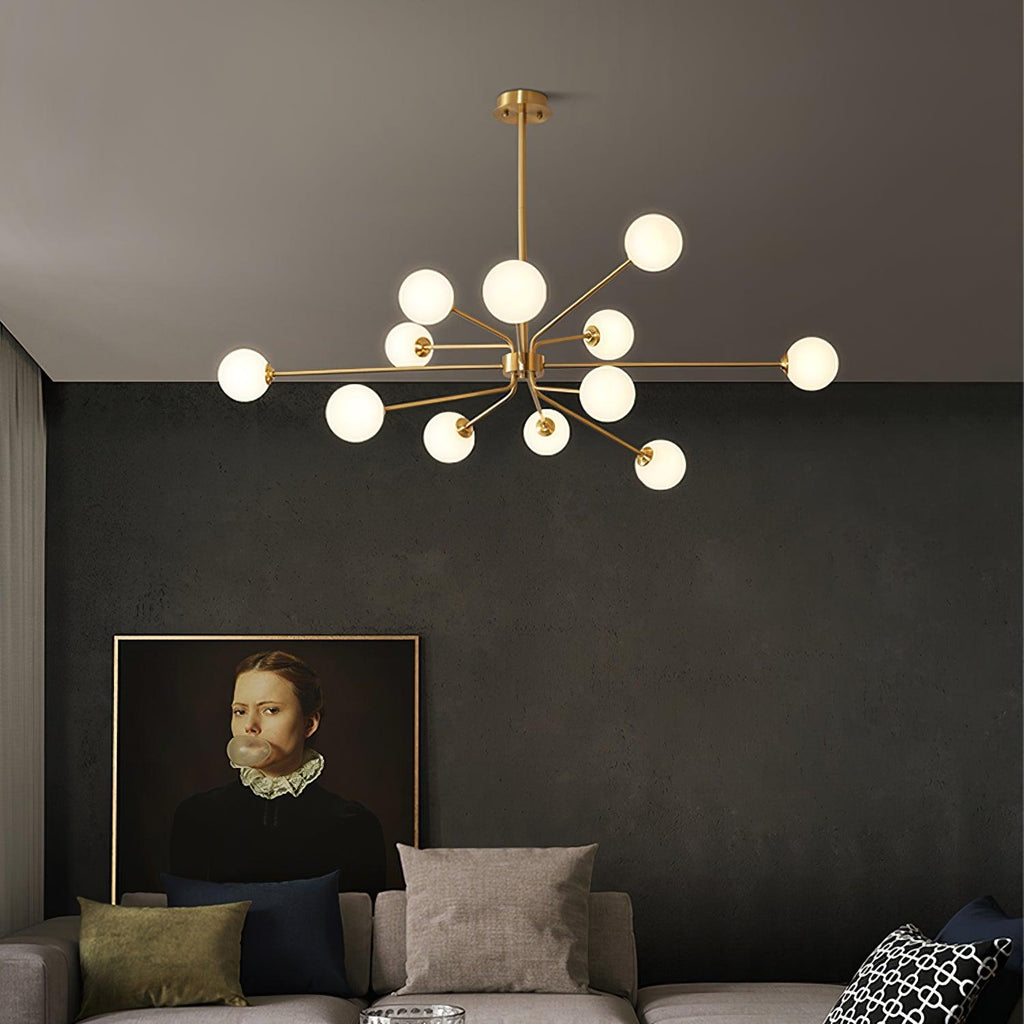 Lampadario a braccio Solaire