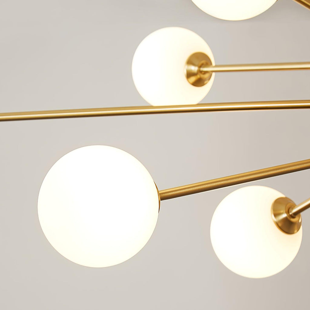 Lampadario a braccio Solaire