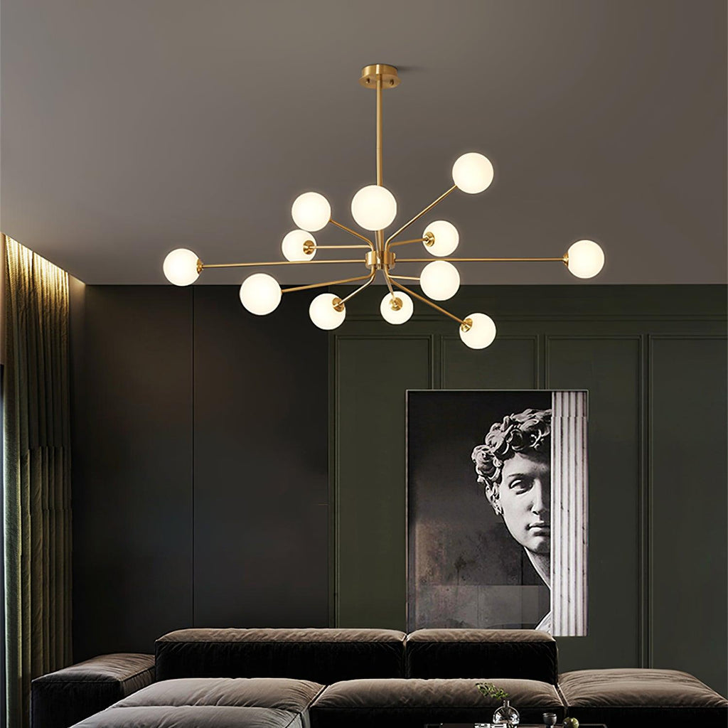 Lampadario a braccio Solaire