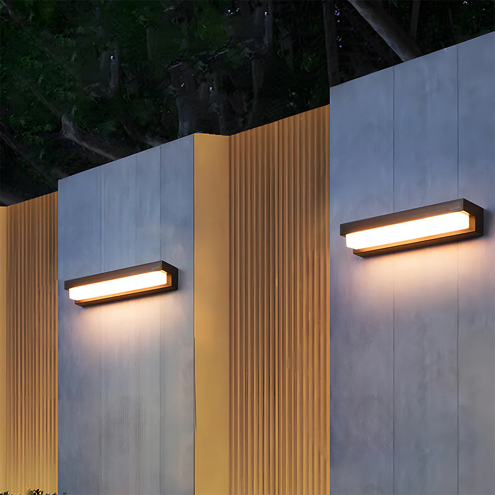 Lampada da Parete Esterna LED Solare Impermeabile Creativa