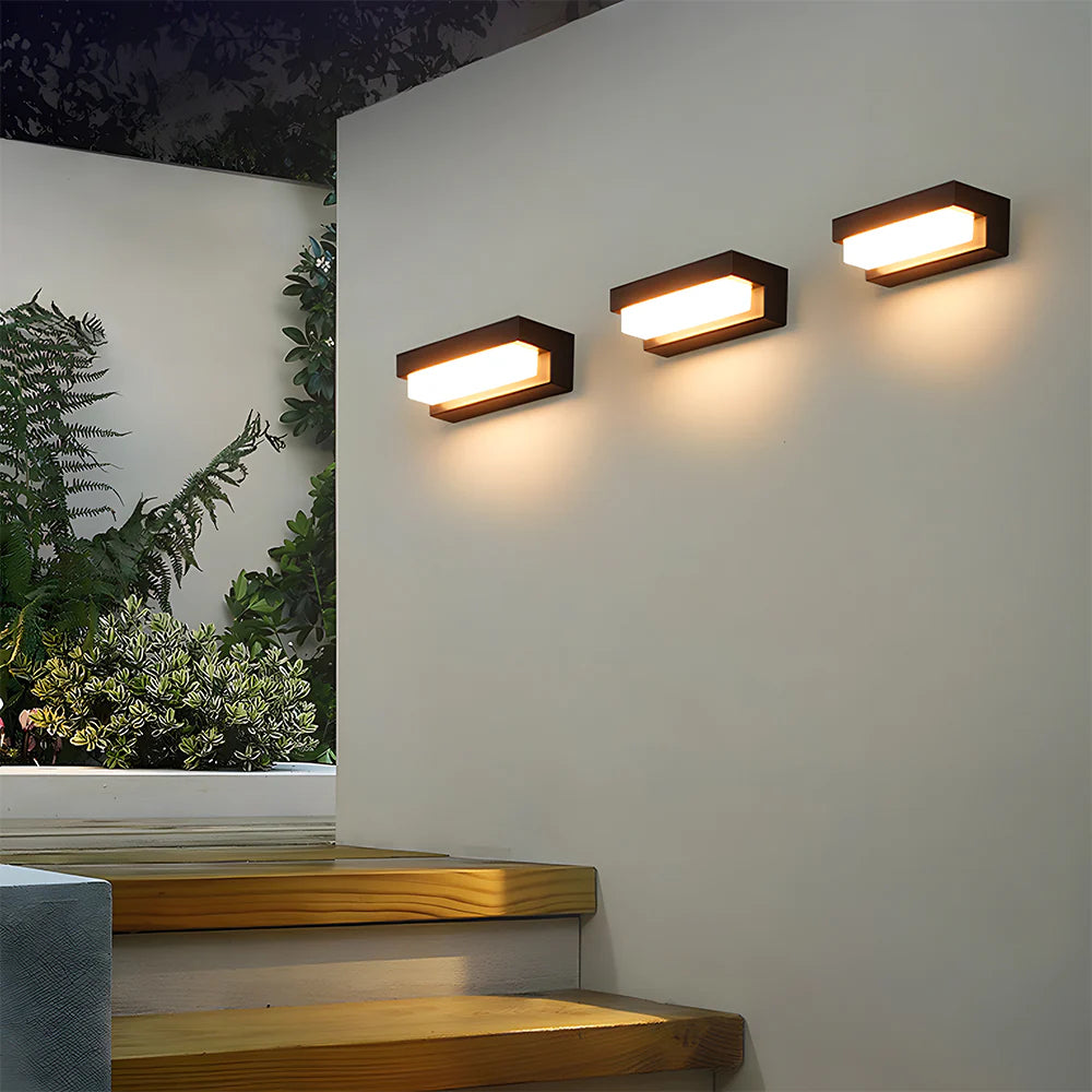 Lampada da Parete Esterna LED Solare Impermeabile Creativa
