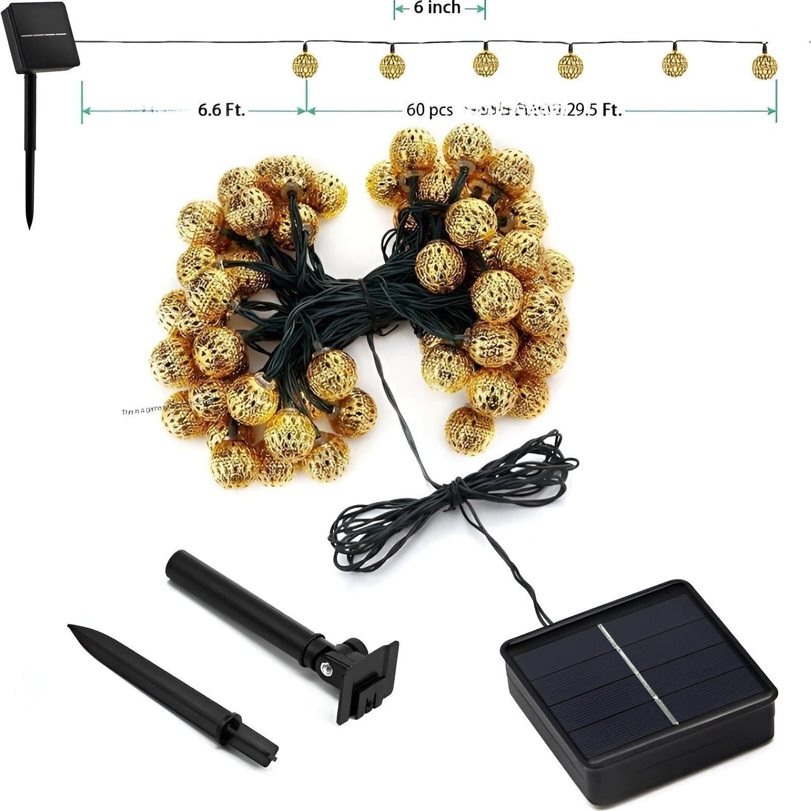 SolarShine – Catene luminose solari resistenti alle intemperie per un'atmosfera calda all'aperto