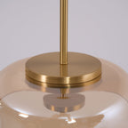 Lustra Lampada a Sospensione Trasparente Vetro Elegante
