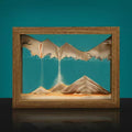Pittura di sabbia 3D in legno massello