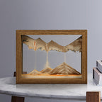 Pittura di sabbia 3D in legno massello
