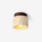 Lampada da soffitto in Travertino Ritta Stone