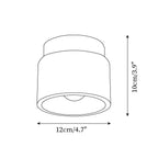 Lampada da soffitto in Travertino Ritta Stone