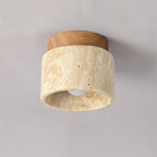 Lampada da soffitto in Travertino Ritta Stone