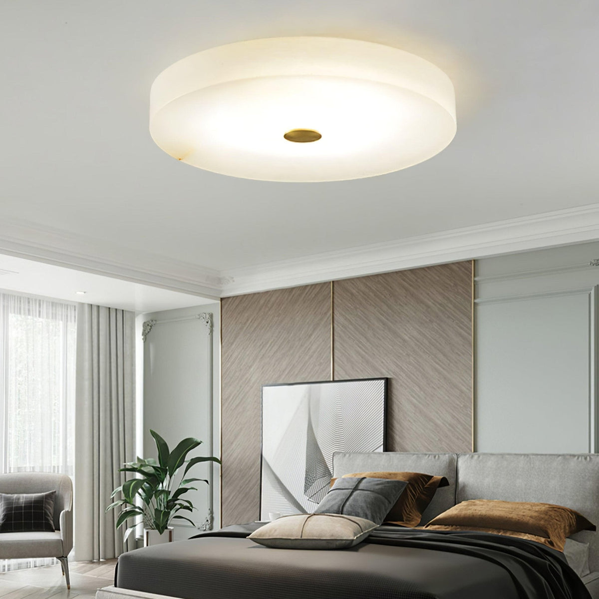 Lampada da soffitto Sophie Alabaster