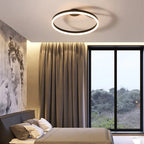 Lampada da soffitto Spazero – Ferro & Acrilico – Bianco – Ø 40 cm – Moderna lampada a LED per soggiorno
