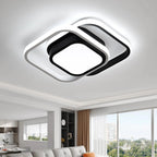 Lampada da soffitto quadrata in acrilico chic