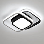 Lampada da soffitto quadrata in acrilico chic