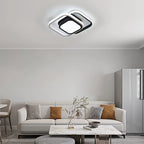 Lampada da soffitto quadrata in acrilico chic