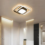 Lampada da soffitto quadrata in acrilico chic