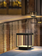 Lampada da Esterno con Struttura Quadrata