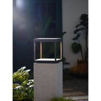 Lampada da Esterno con Struttura Quadrata