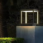 Lampada da Esterno con Struttura Quadrata