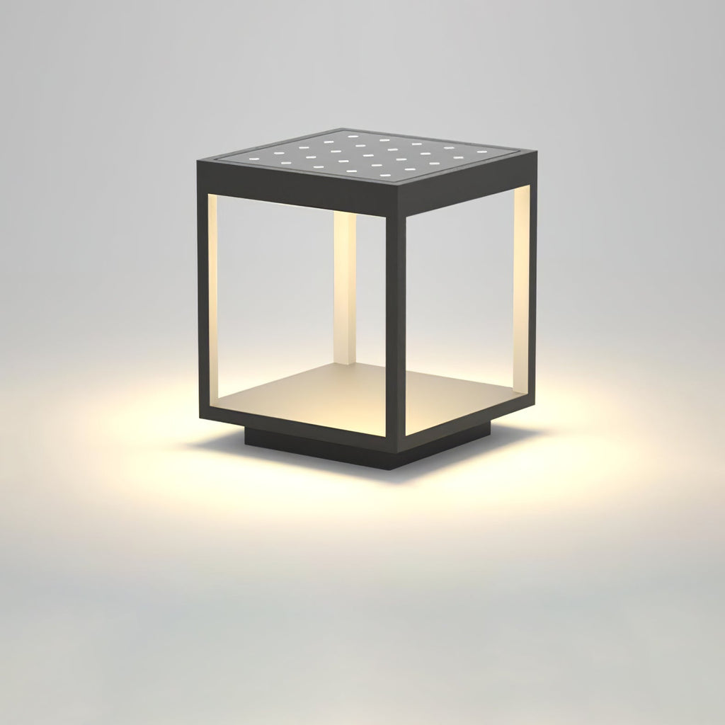 Lampada da Esterno con Struttura Quadrata