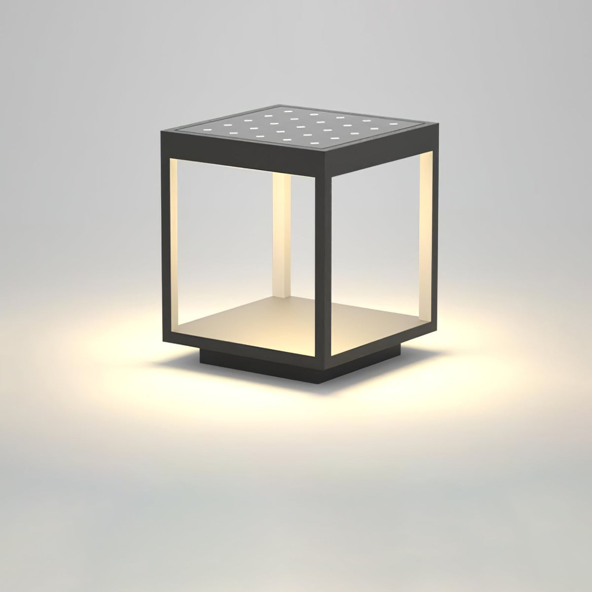 Lampada da Esterno con Struttura Quadrata