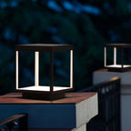 Lampada da Esterno con Struttura Quadrata