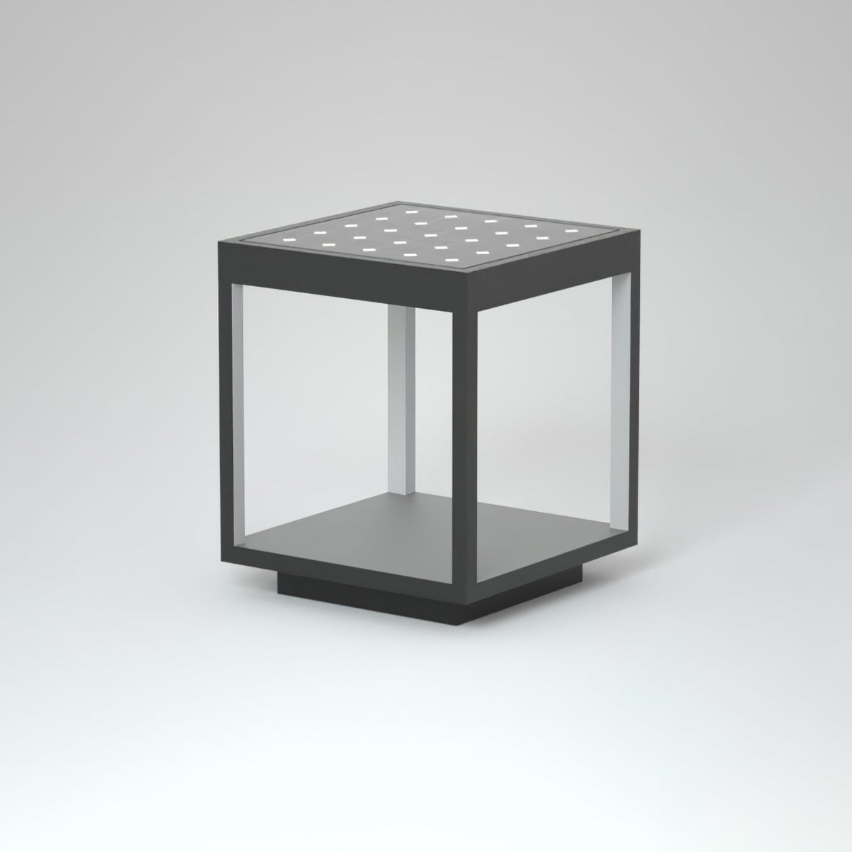 Lampada da Esterno con Struttura Quadrata